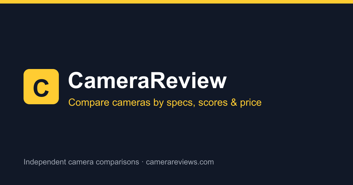 Compare Cameras, Lenses & Action Cameras · CameraReview
