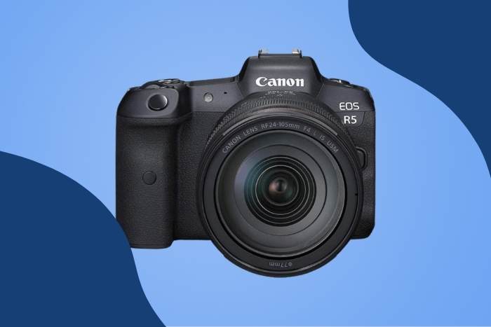 Canon EOS r5 - Best Slow Motion Cameras to Buy