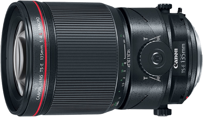 Canon TS-E 135mm f/4.0L Tilt Shift Prime Lens
