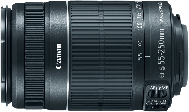 Canon EF-S 55-250mm f/4-5.6 IS II STM Zoom Lens