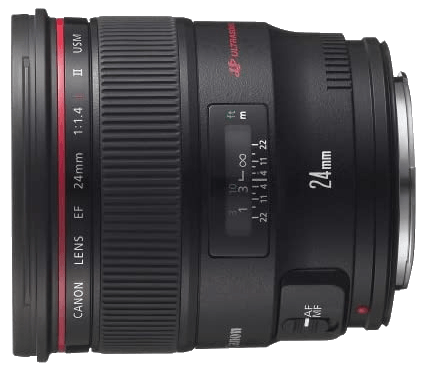 Canon EF 24mm f/1.4L II USM Prime Lens