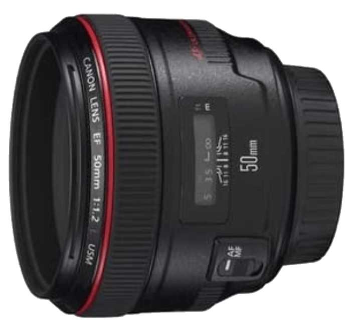 Canon EF 50mm f/1.2L USM Prime Lens