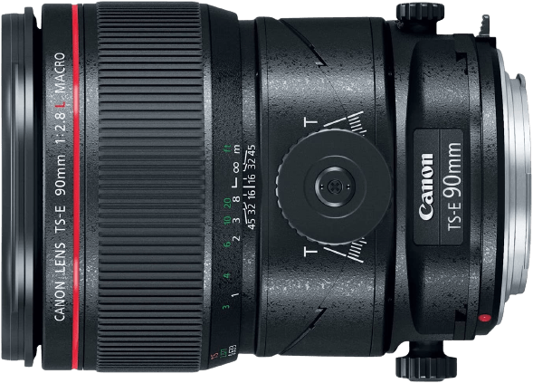 Canon TS-E 90mm f/2.8L Tilt Shift Prime Lens
