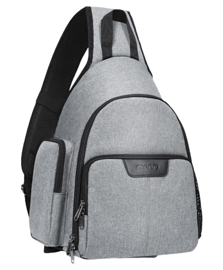 MOSISO Sling Bag in Gray