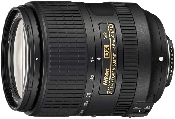Nikon AF-S DX 18-300mm f/3.5-6.3 ED VR Zoom Lens