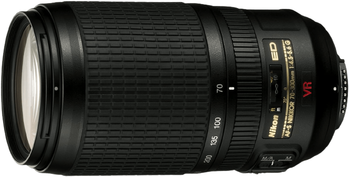 Nikon AF-S FX 70-300mm f/4.5-5.6 ED VR Zoom Lens