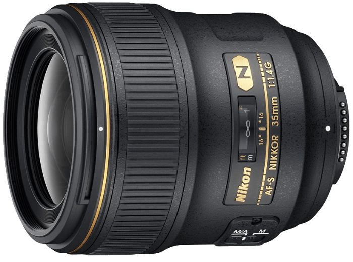 Nikon AF-S FX 35mm f/1.4 Prime Lens