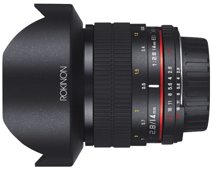Rokinon 14mm f/2.8 ED Prime Lens for Nikon F-Mount