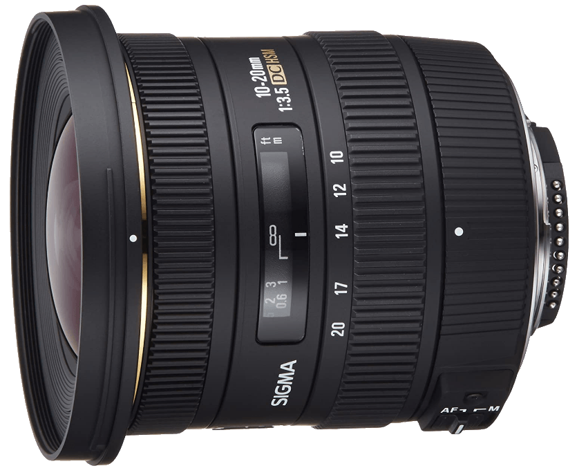 Sigma 10-20mm f/3.5 EX DC HSM Zoom Lens for Nikon F-Mount