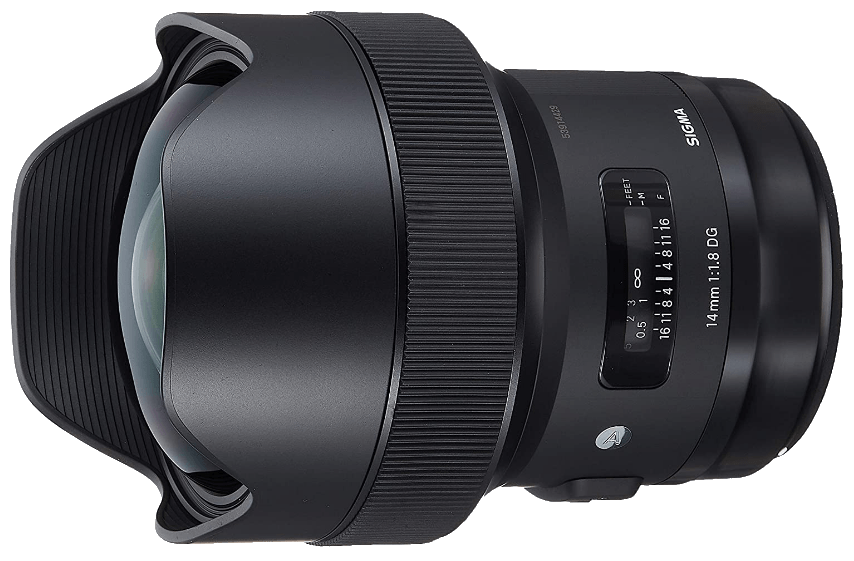 Sigma 14mm f/1.8 Art DG HSM Prime Lens for Canon EF-Mount
