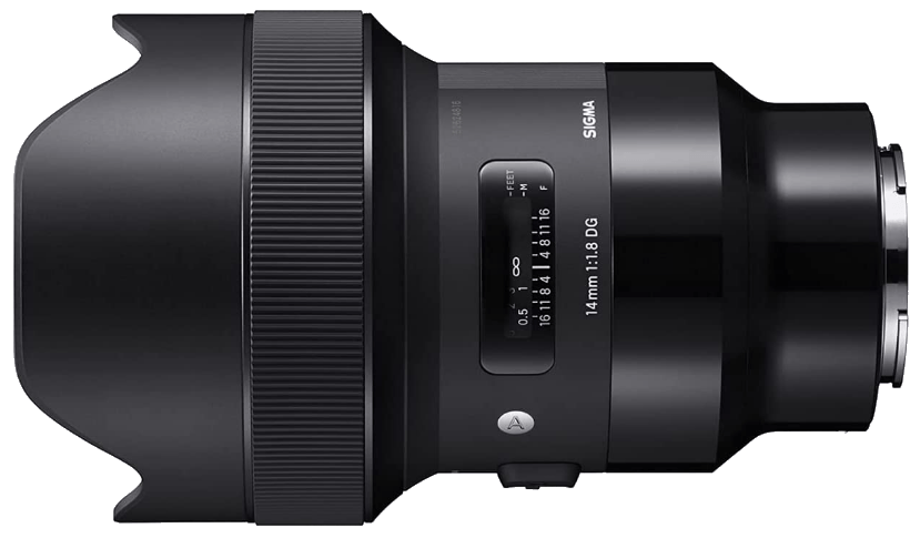 Sigma 14mm f/1.8 Art DG HSM Prime Lens for Nikon F-Mount