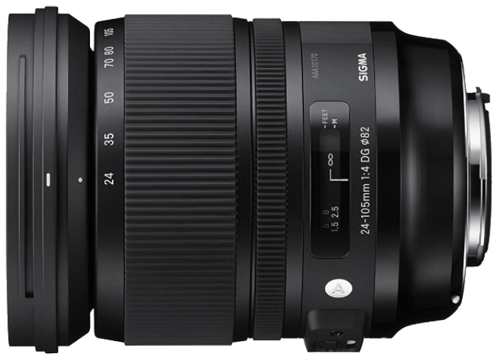 Sigma 24-105mm f/4.0 Art DG OS HSM Zoom Lens for Canon EF-Mount