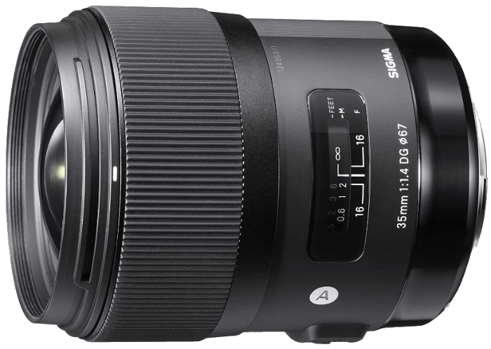 Sigma 35mm f/1.4 Art DG HSM Prime Lens for Nikon F-Mount