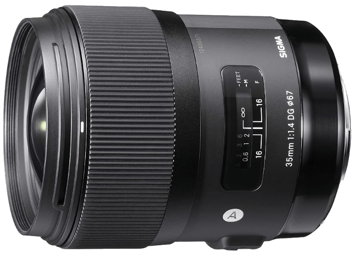 Sigma 35mm f/1.4 Art DG HSM Prime Lens for Canon EF-Mount