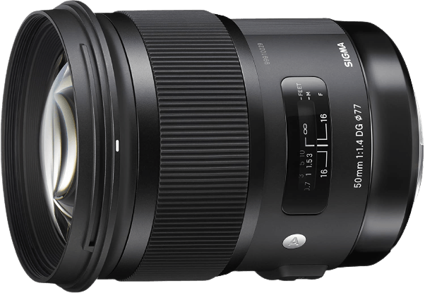 Sigma 50mm f/1.4 Art DG HSM Prime Lens for Canon EF-Mount