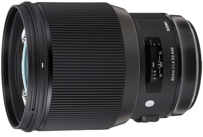 Sigma 85mm f/1.4 Art DG HSM Prime Lens for Canon EF-Mount