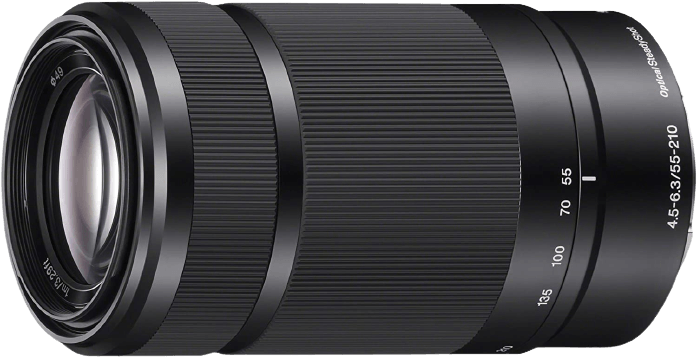 Sony E 55-210mm f/4.5-6.3 ED OSS Zoom Lens