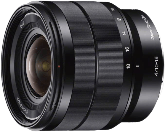 Sony E 10-18mm f/4.0 ED OSS Zoom Lens