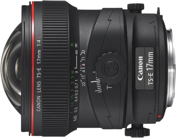 Canon TS-E 17mm f/4.0L Tilt Shift Prime Lens