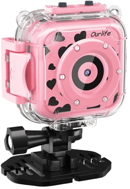 OurLife Kids Action Camera (Pink)