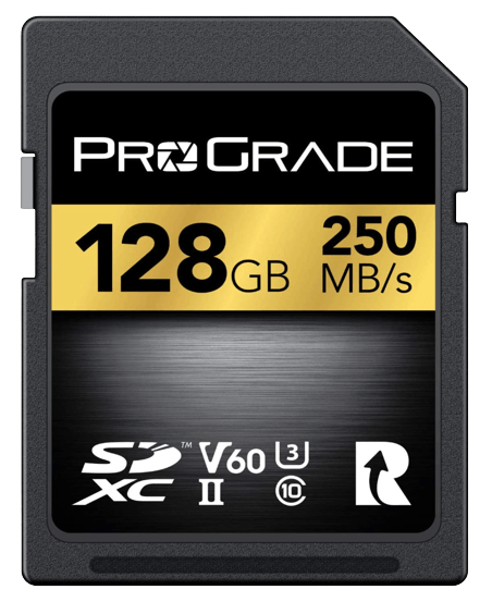 ProGrade UHS-II 128GB SD Card