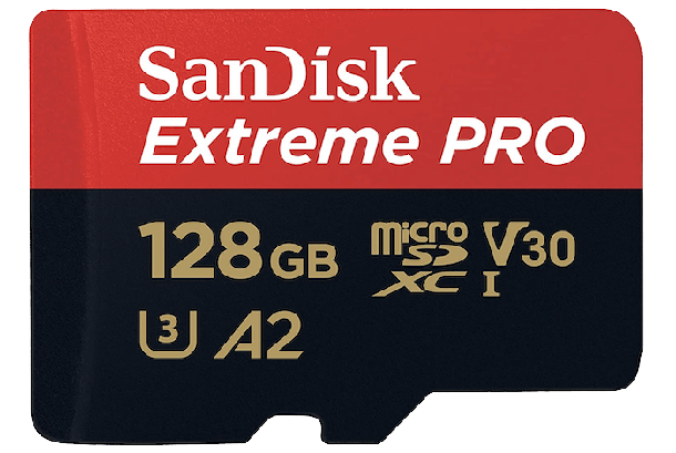 SanDisk 128GB Extreme PRO microSD UHS-I Card