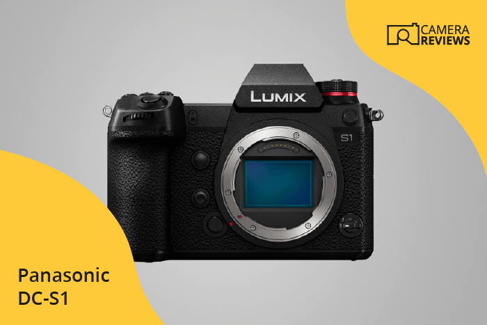 Panasonic Lumix DC-S1 photographed on a colored background