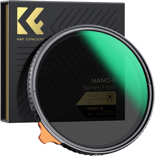 K&F Concept True Color Variable ND2-32 ND Lens Filter (67mm)