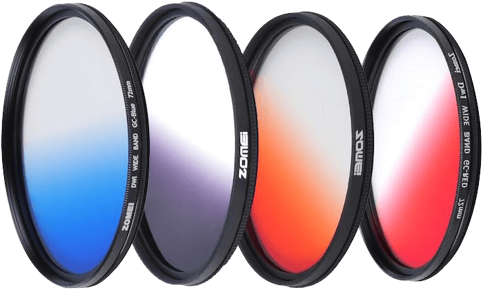 Zomei Ultra-Slim Circular Gradual ND Filter Kit