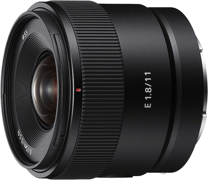 Sony E 11mm f/1.8 Prime Lens