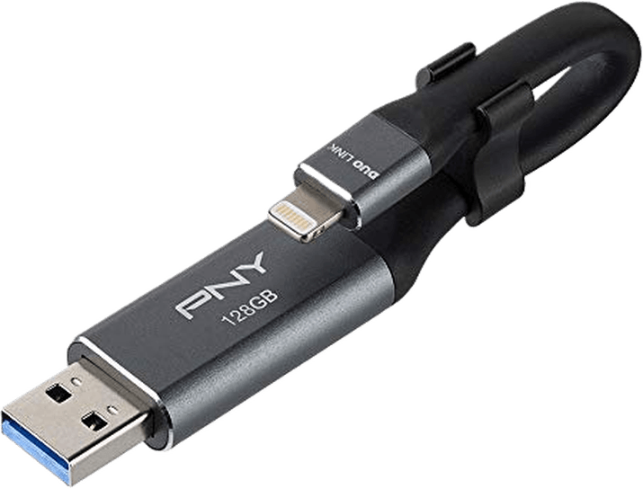 PNY DUO LINK 128 GB Flash Drive