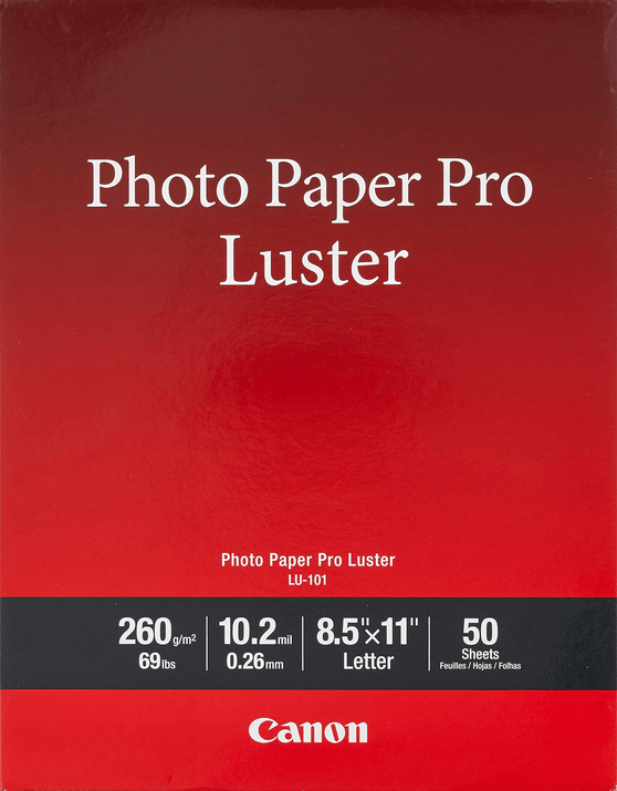 Canon Luster Photo Paper