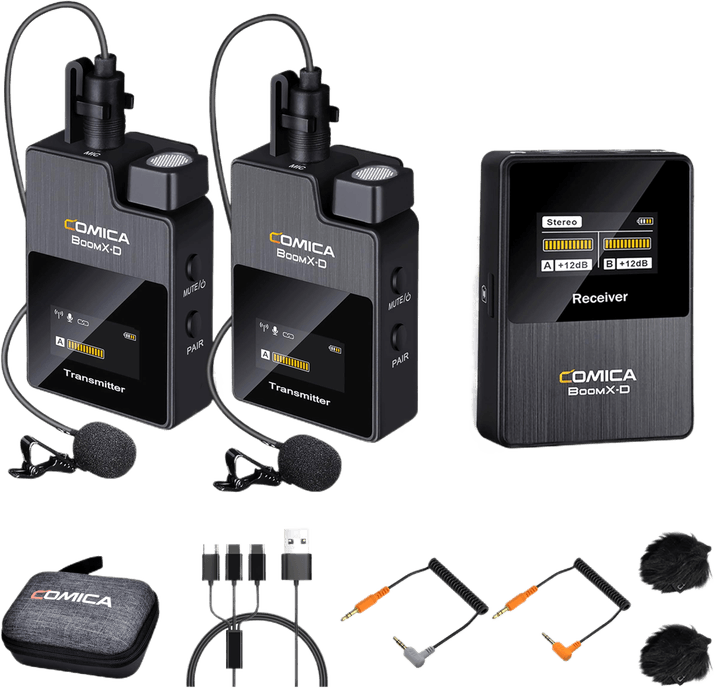 Comica BoomX-D2 Wireless Mic System