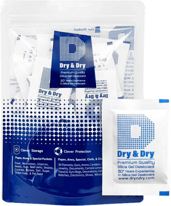 Dry & Dry Moisture Absorber Packets
