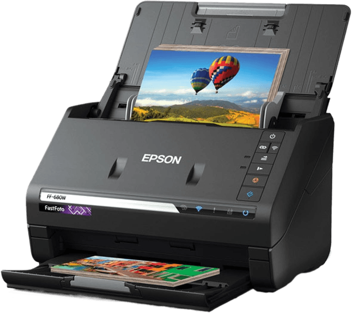 Epson FastFoto FF-680W Wireless Photo Scanner
