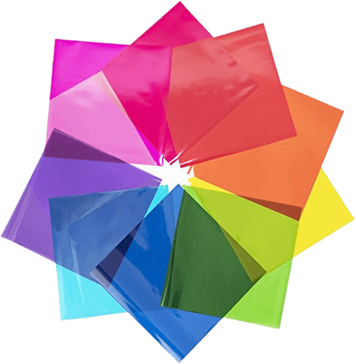 Fiesta Wraps Colored Plastic Sheets