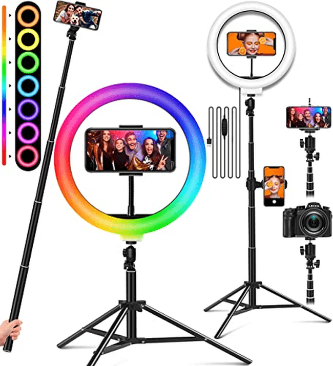 GIXIYIDY Ring Light With Stand
