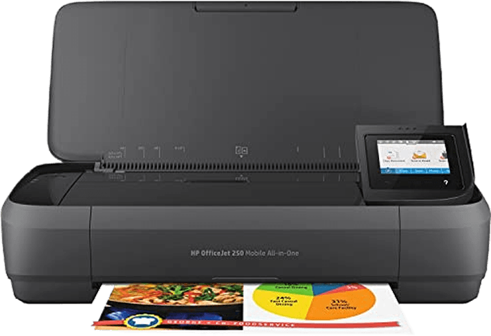 HP Officejet 250 All-in-One Portable Printer