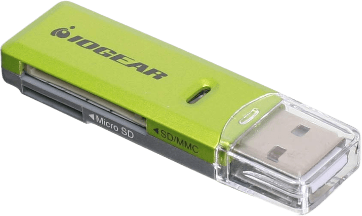 IOGEAR USB 3.0 Portable Dual Slot SD Card Reader