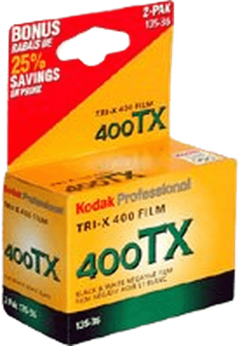 Kodak Tri-X Pan 400 B&W 35mm Film, 36 Exposures