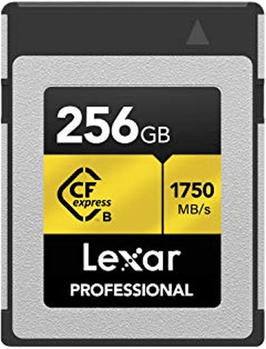 Lexar Professional 256GB CFexpress Type B Memory Card Gold Series