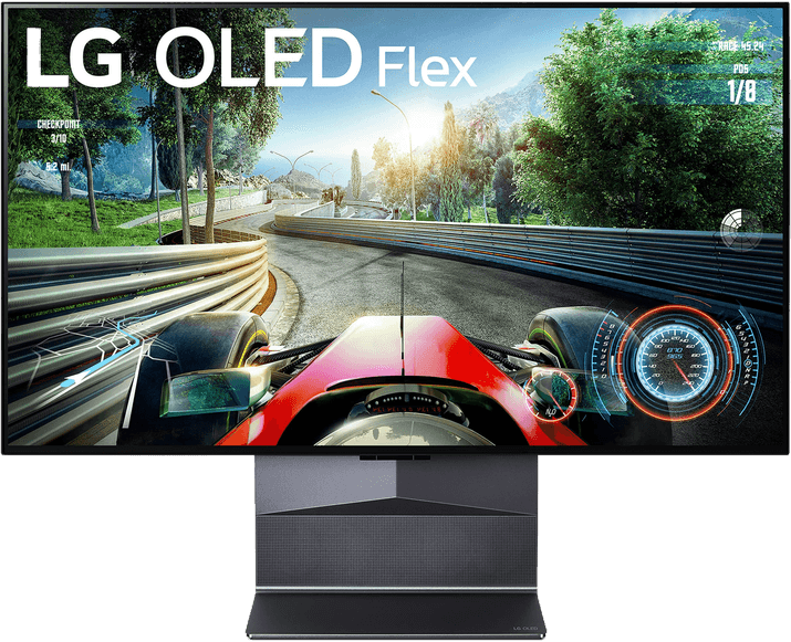 LG 42-Inch Class OLED Flex Smart TV with Bendable Screen 42LX3QPUA