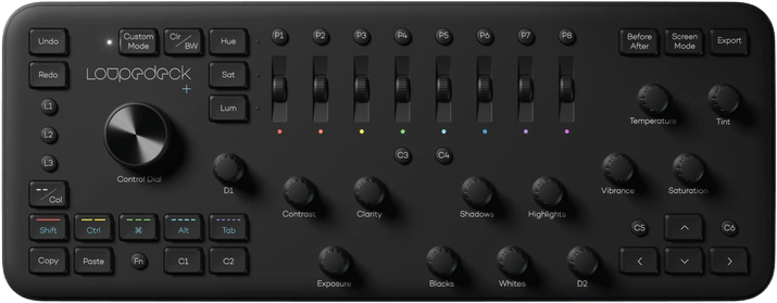Loupedeck+  Photo and Video Editing Console