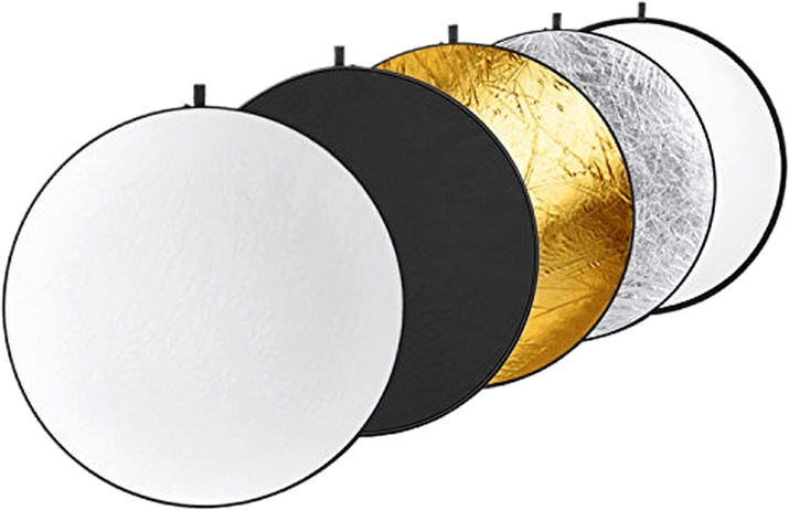 NEEWER 19.6 Inch/50 Centimeter 5 in 1 Collapsible Multi Disc Reflector