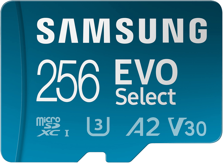 Samsung EVO Select 256 GB MicroSD SDXC