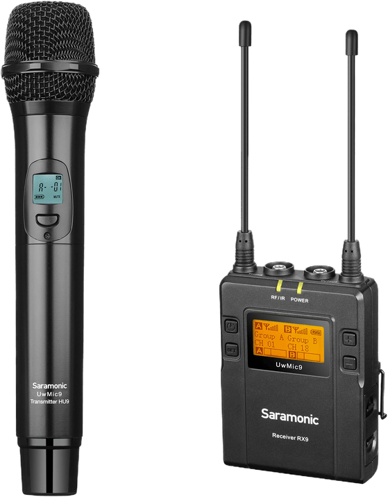 Saramonic UwMic9 Dual-Channel Wireless Mic System