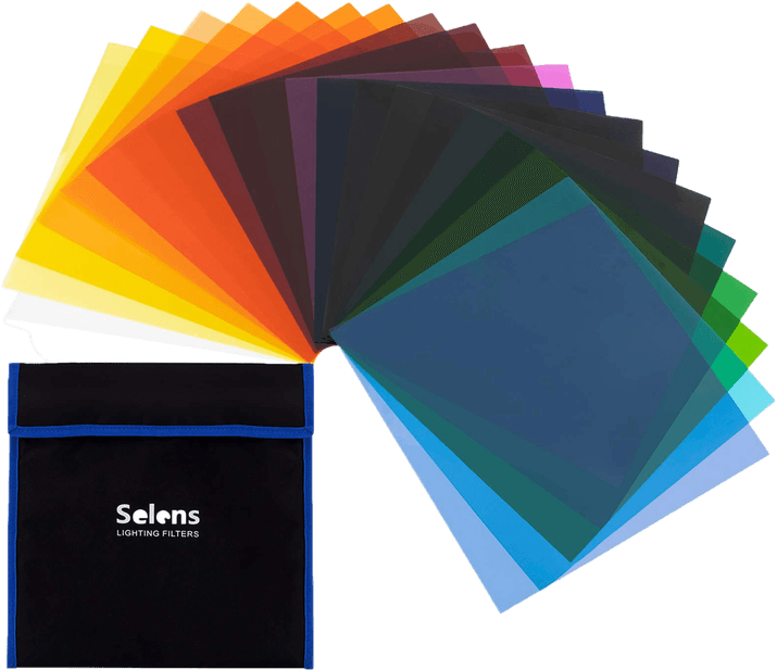 Selens Color Gel Filter Set