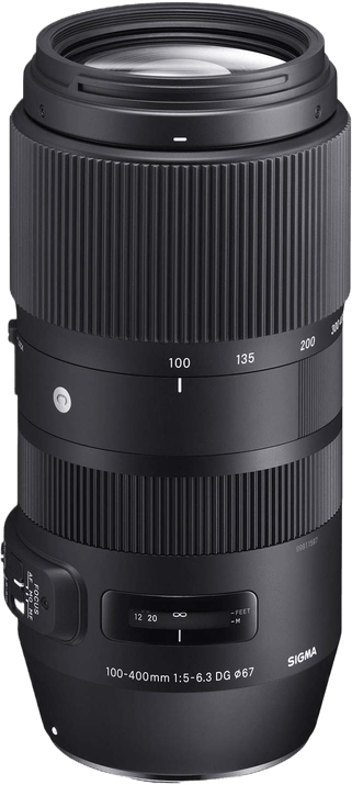 Sigma 100-400mm f/5-6.3 DG OS HSM Zoom Lens for Canon EF-Mount