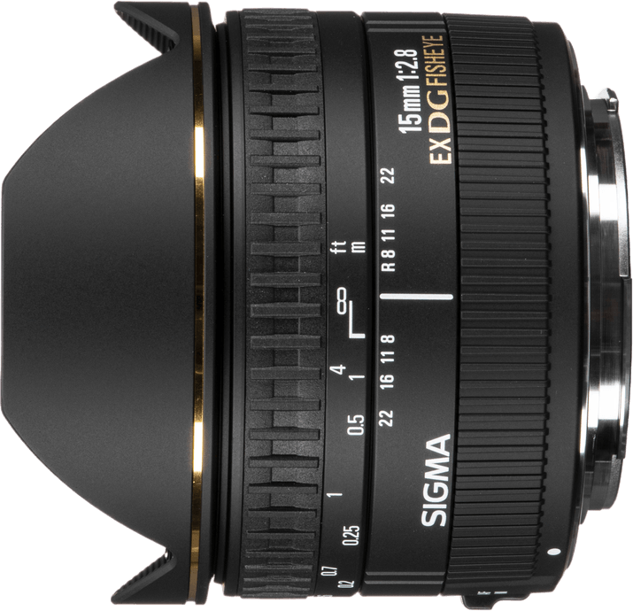 Sigma 15mm F/2.8 EX DG Diagonal Fisheye for Nikon F