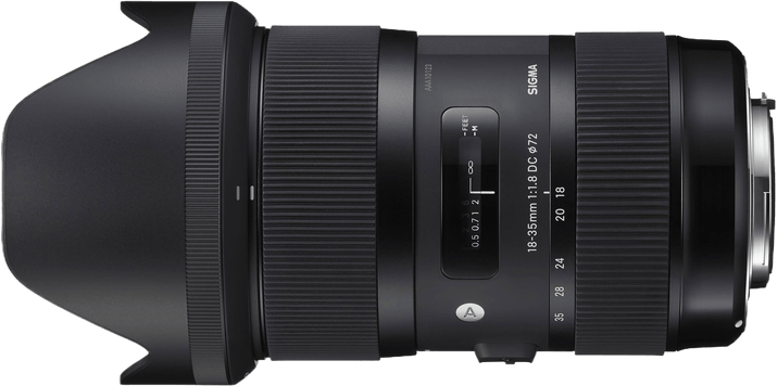 Sigma 18-35mm F/1.8 DC HSM | A for Nikon F
